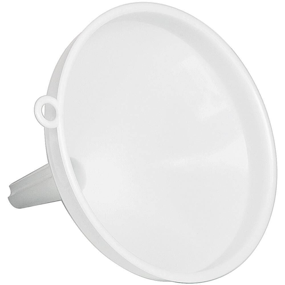 Imbuto Per Alimenti Con Diametro 10 Cm In Plastica - Bianco - Foto 1