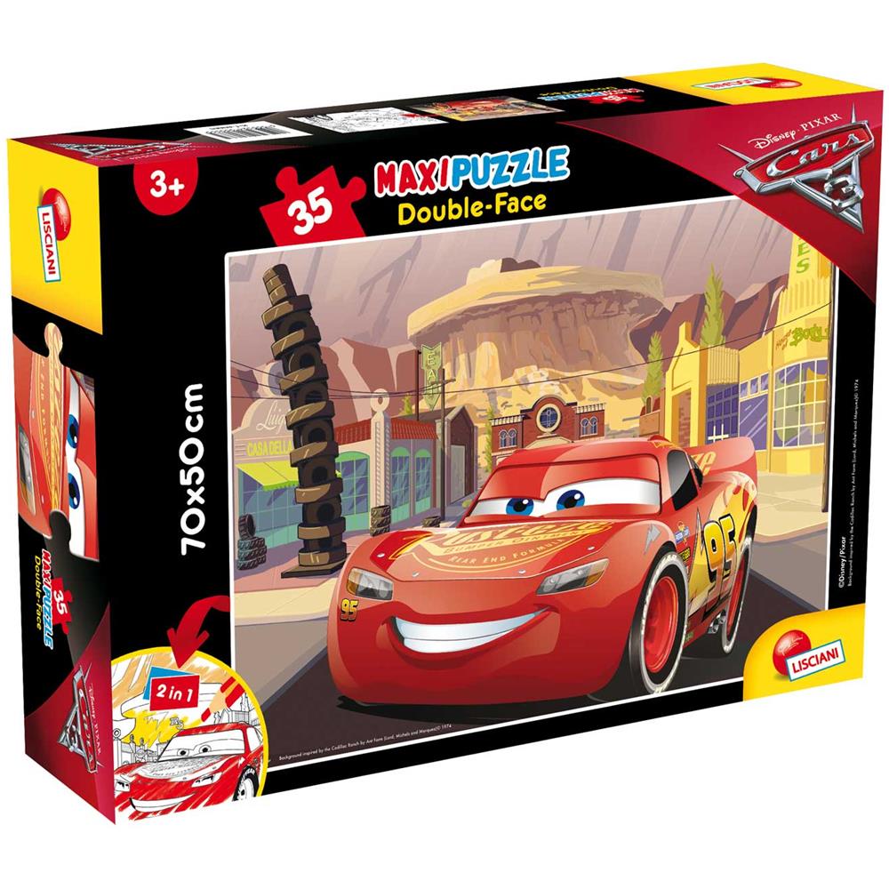 Cars 3 - Puzzle Double-Face Supermaxi 35 Pz - Go! Go! Go! - Foto 1