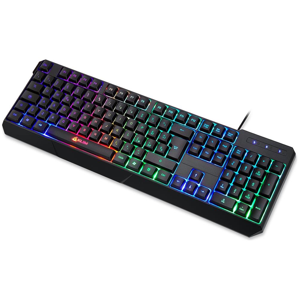 Chroma Tastiera Italiana Per Gaming Usb - Alte Performance - Colori Da Videogioco E Retroilluminata - Tastiera Da Gioco - Tastiera Per Videogame - Foto 2