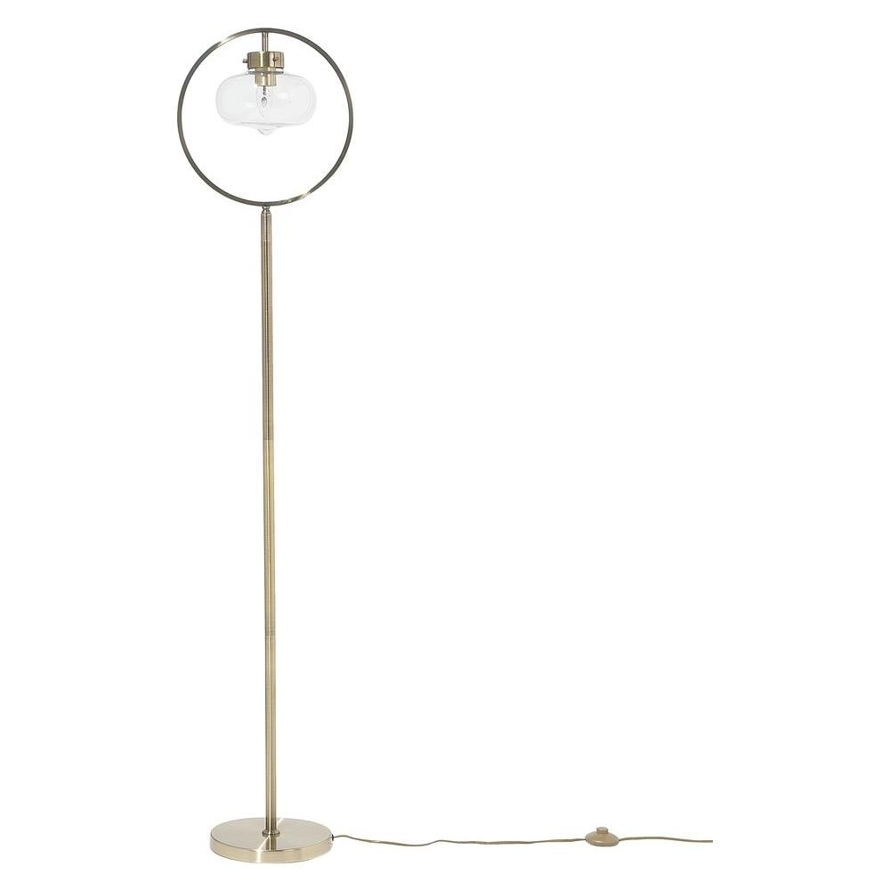 Lampada Da Pavimento In Ottone Antico Severn - Foto 1