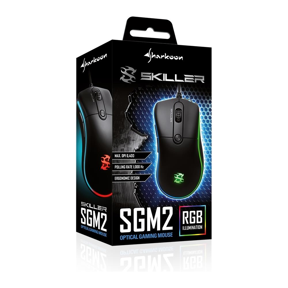 Mouse Gaming Skiller SGM2 Ottico 6 Tasti 6400 DPI Colore Nero - Foto 6