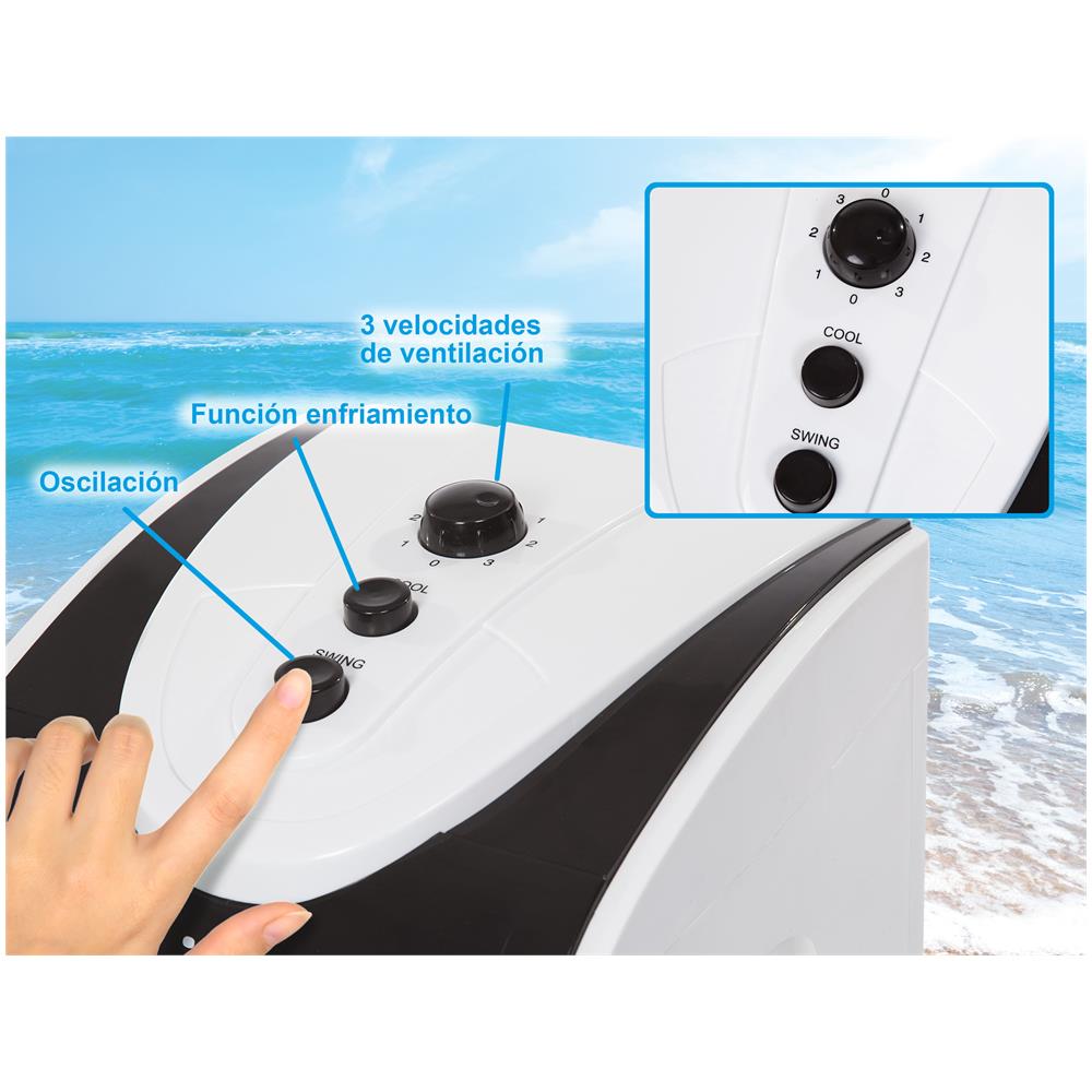 Raffrescatore Evaporativo, Rafy 51, Ideale Per Camere Da Letto O Uffici, - Foto 8