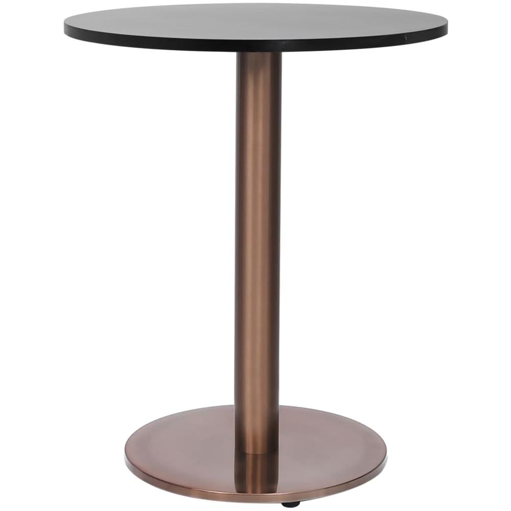 Gamba Per Tavolino Da Bar Oro 45x72 Cm In Acciaio Inox - Foto 2