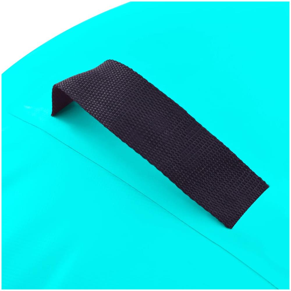 Rullo da Ginnastica Gonfiabile con Pompa 100x60 cm in PVC Verde - Foto 2