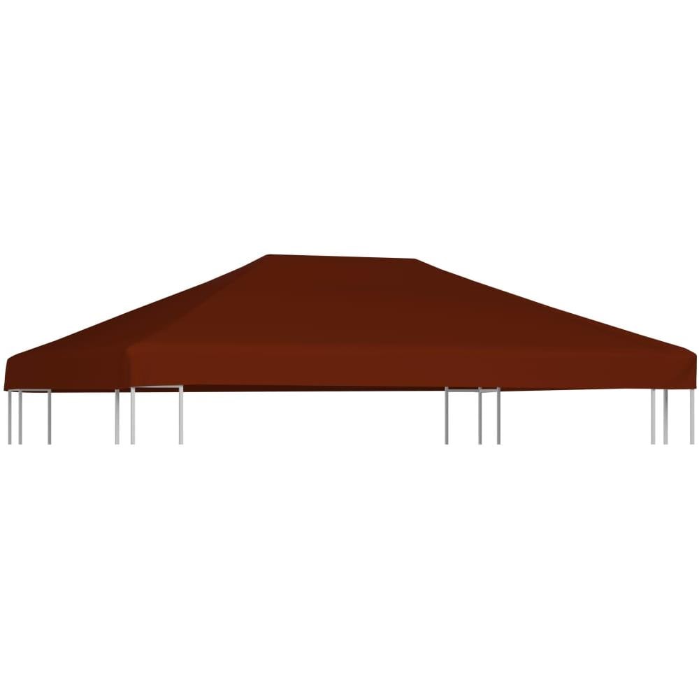 Copertura Superiore Gazebo 310g / m² 3x4m Terracotta - Foto 1