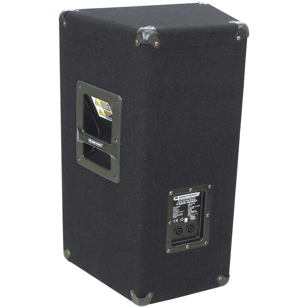 TMX-1230, Pavimento, Studio, Cablato, 40 - 18000 Hz, Nero, 3-vie - Foto 4