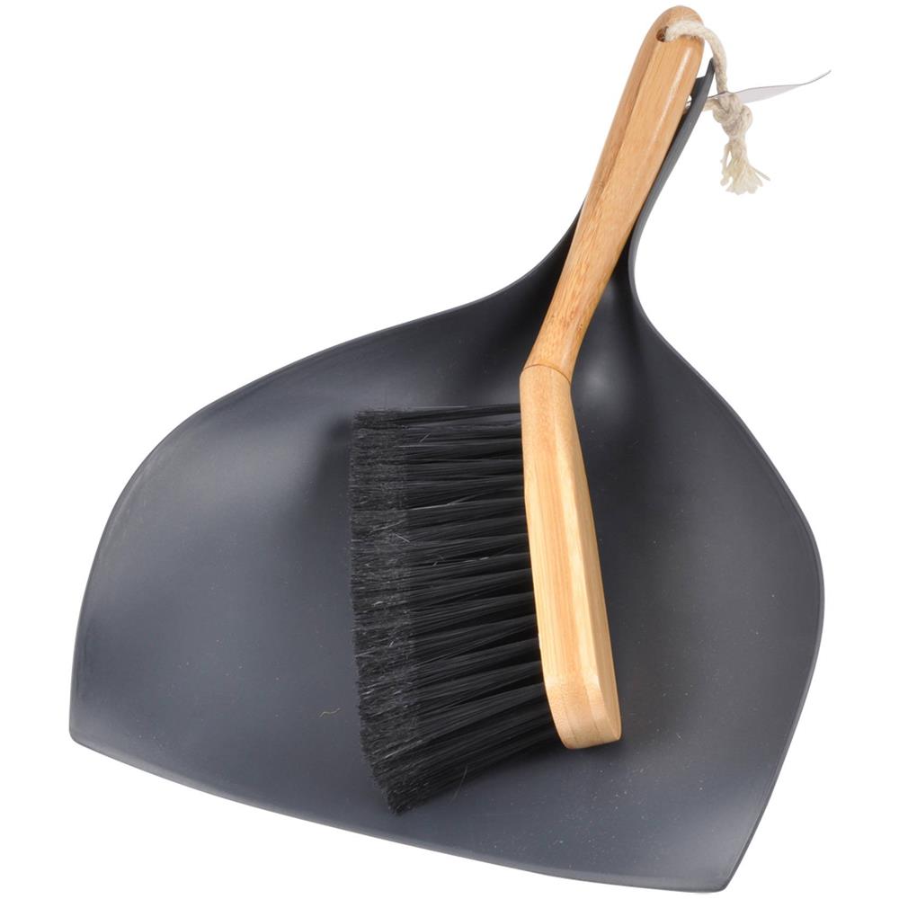 Set Di Pennelli E Paletta, Con Manico In Bambù - Foto 1