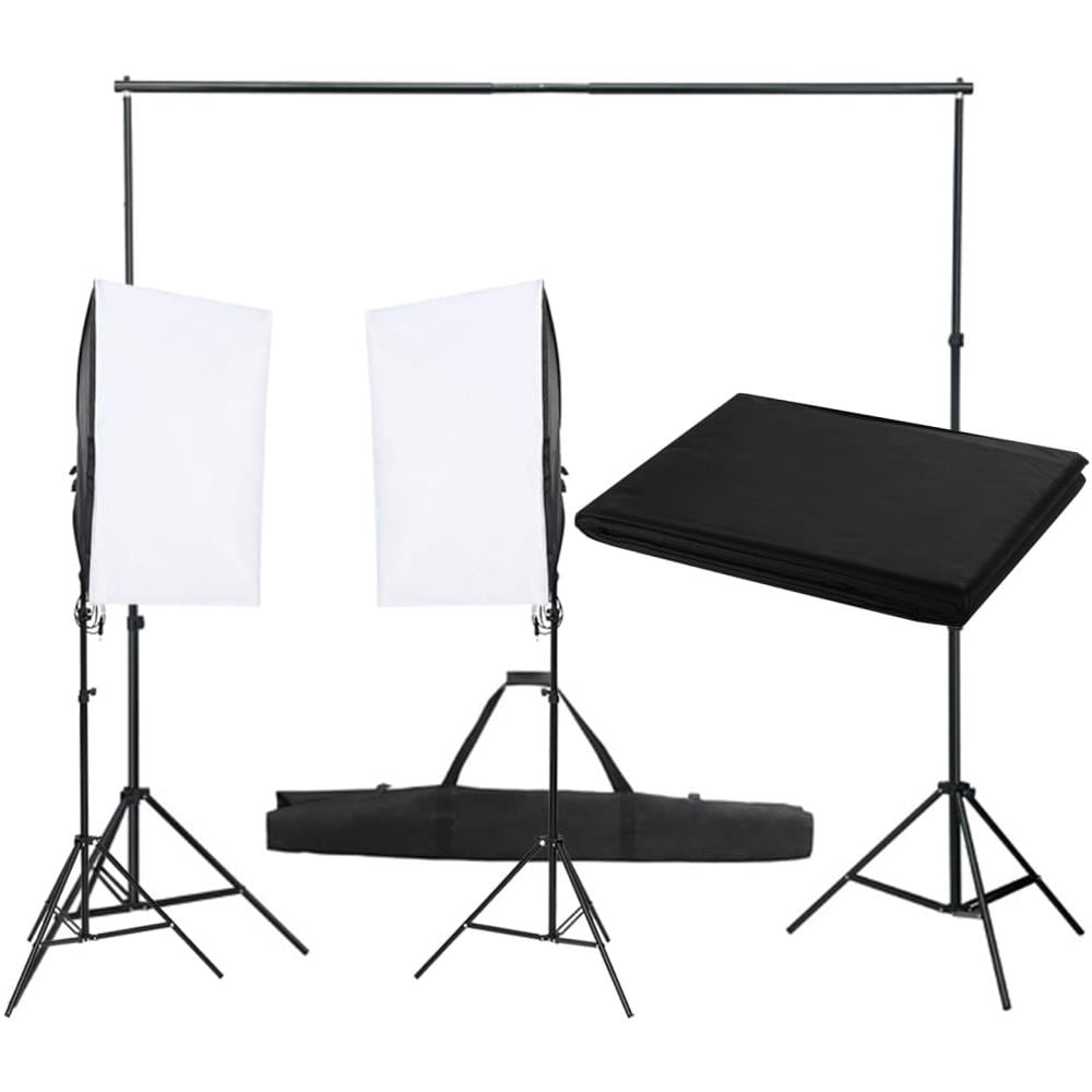 Kit Per Studio Fotografico Con Set Di Luci E Fondale - Foto 1