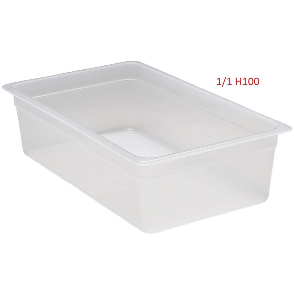 Bacinella Gastronorm 1/1 H100 In Polipropilene Qualità Professionale - Foto 1