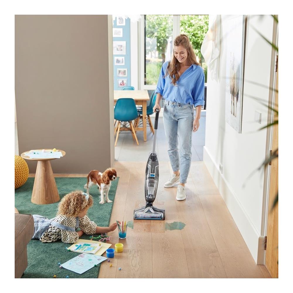 CrossWave C6 Scopa Ricaricabile e Lavapavimenti senza Sacco Potenza 255 W Colore Nero/Blu/Titanio - Foto 7