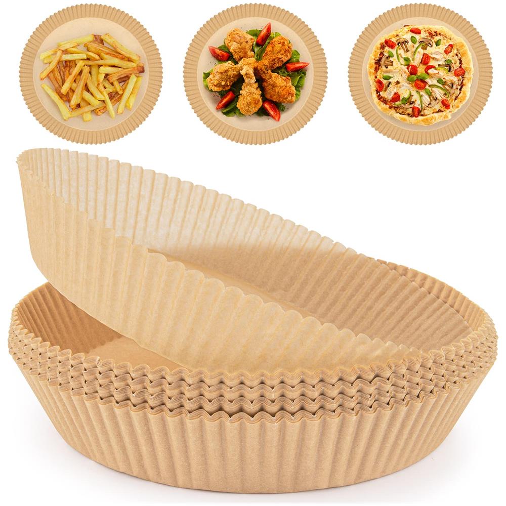 Carta Usa E Getta Air Fryer Per Friggitrici 20 Cm 100 Pz Nature - Foto 2