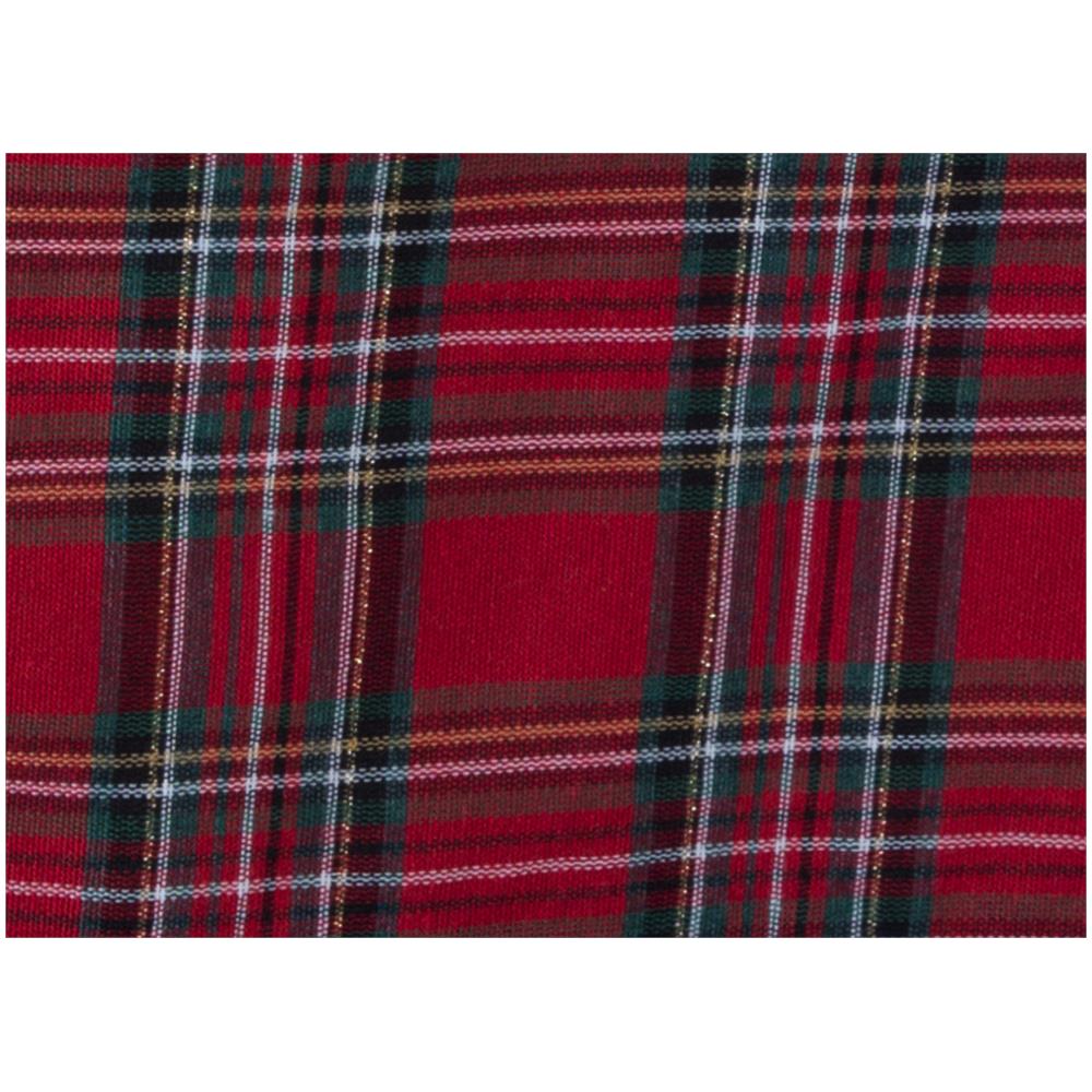 Tovaglia Cucina Soggiorno Misto Cotone Fantasia Tinto In Filo Tartan Con Lurex 140x180cm Tartan - Foto 5
