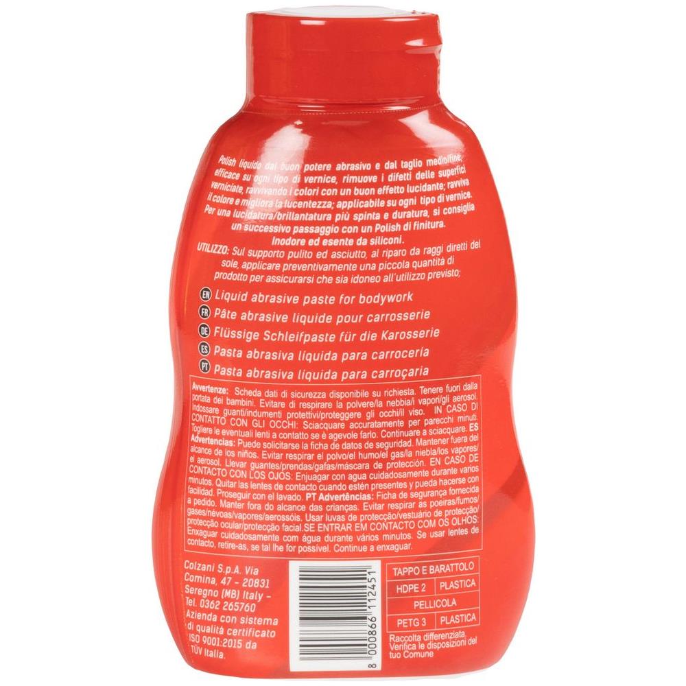 Pasta Abrasiva Liquida Da 250 Ml - Efficace Su Ogni Tipo Di Vernice Inodore - Esente Da Siliconi - Ravviva Colori - Foto 2