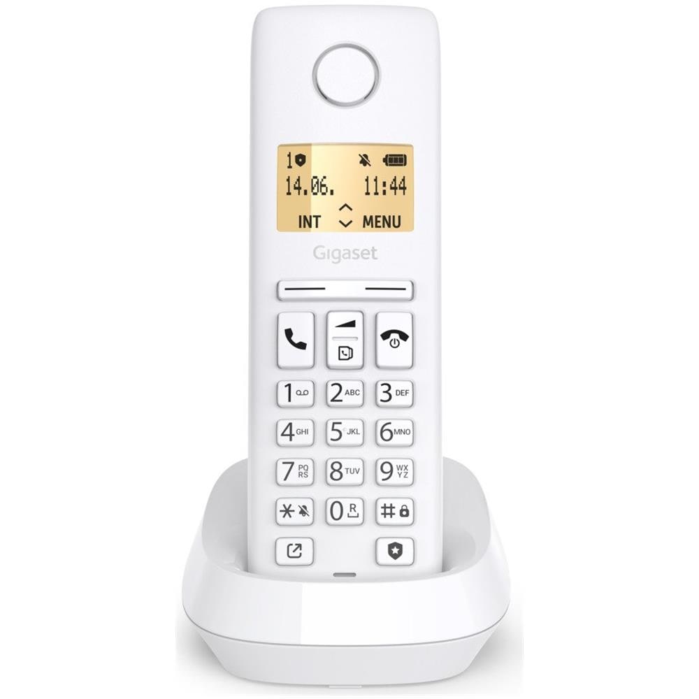 PURE 100 Telefono analogico /DECT Identificatore di chiamata Bianco - Foto 2