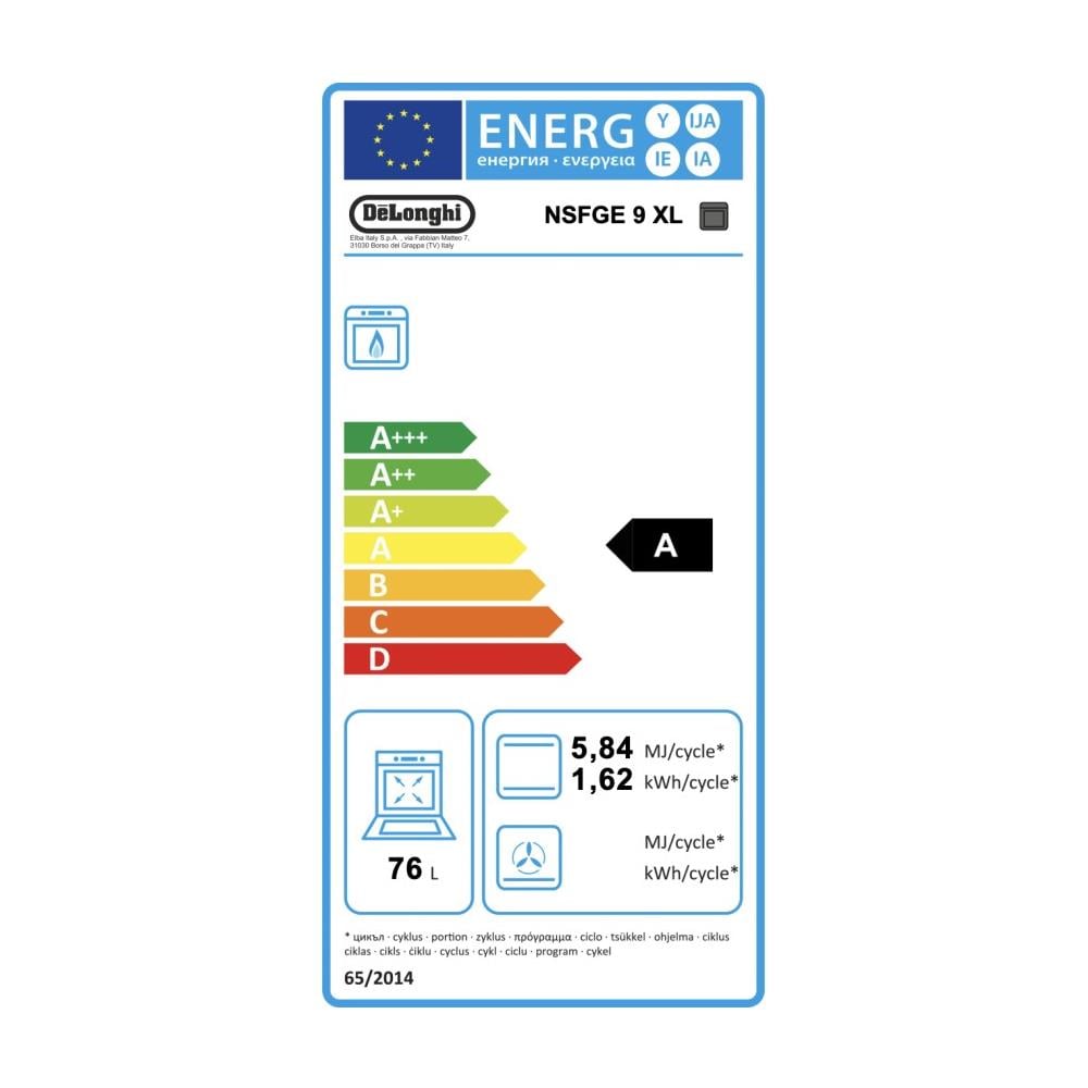 Forno Elettrico da Incasso NSFGE9XL Capacità 65 L Multifunzione - Foto 2