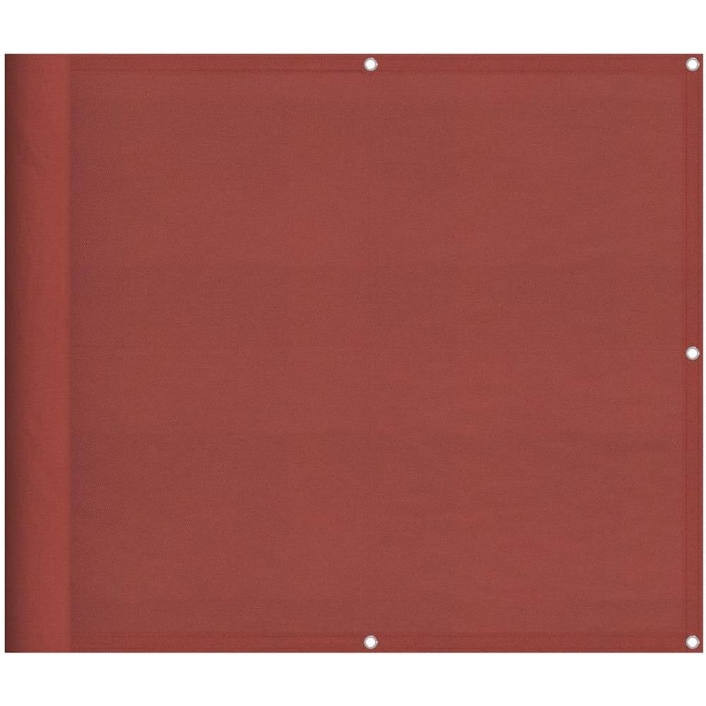 Paravento da Balcone Terracotta 90x800cm 100% Poliestere Oxford - Foto 1