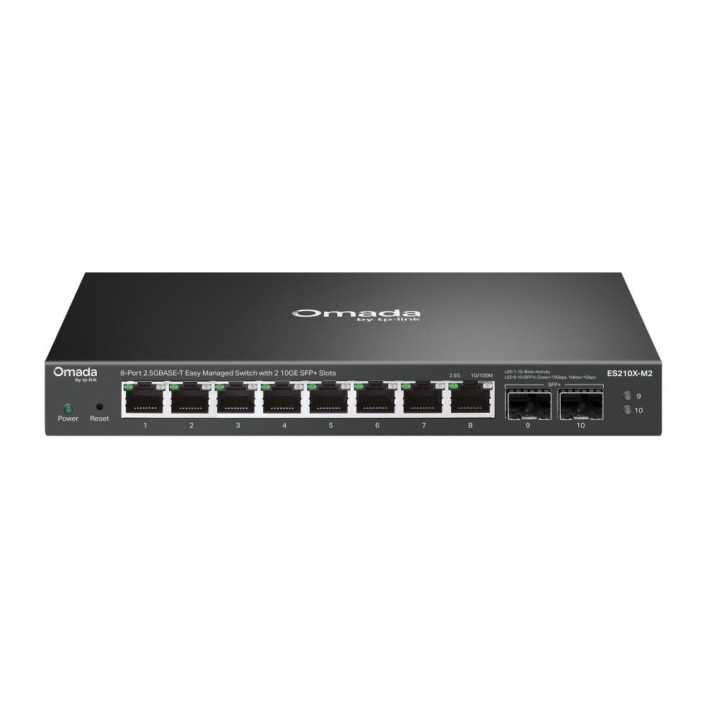 Omada 8-Port 2.5GBASE-T Easy Managed Switch with 2 10GE SFP+ Slots - Foto 1