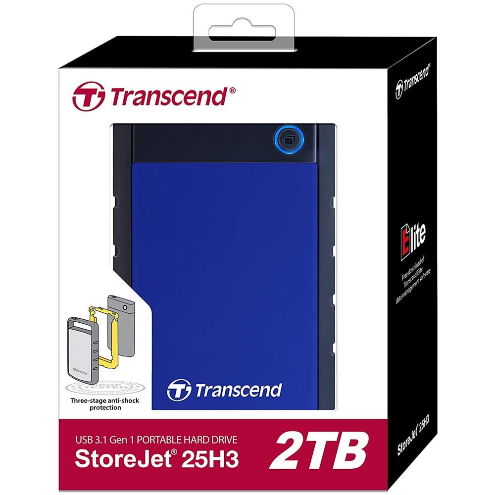 Hard Disk Esterno StoreJet 25H3 2 TB 2.5" Interfaccia USB 3.0 - Foto 4