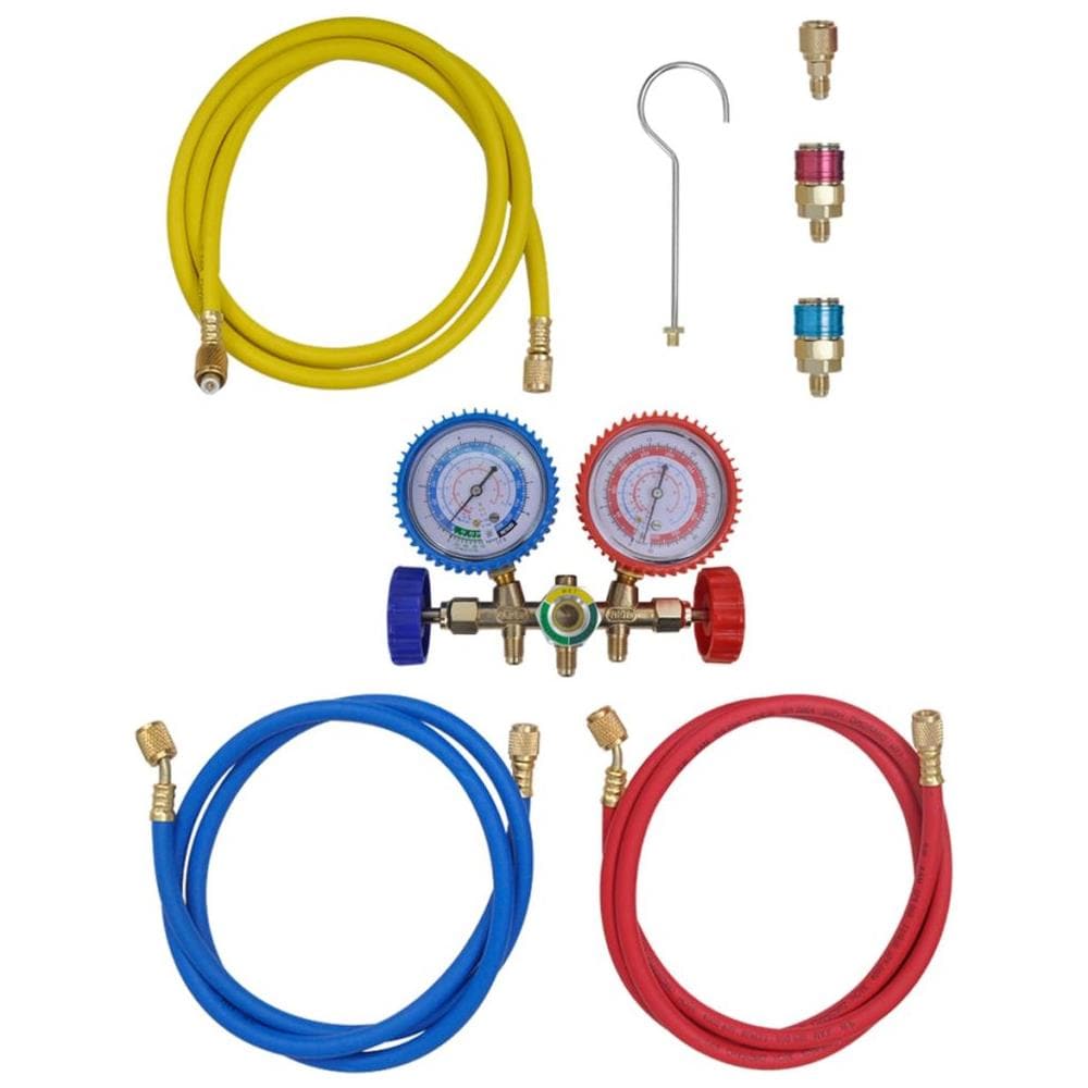 Set Manometro A Due Vie Per Condizionatore D'aria - Foto 1