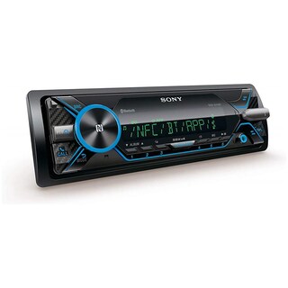 Sony DSX-B41KIT Autoradio DAB+ Con Antenna Inclusa, Microfono Esterno, Dual Bluetooth, Illuminazione Variabile, 4x55W E FLAC