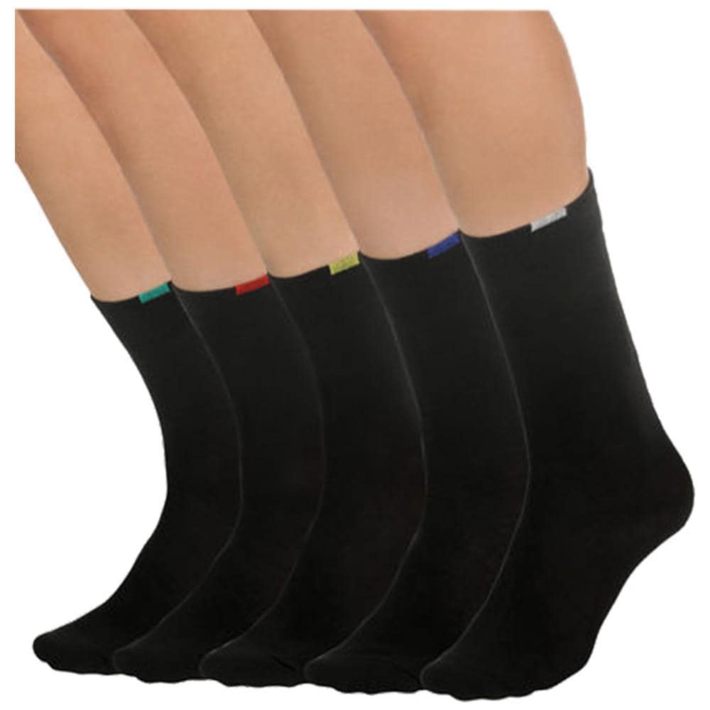 Sun Mi ECO calzini neri Taglia da 43 a 46 (Lotto 5 coppie) - Foto 1