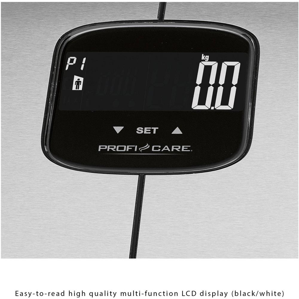 Bilancia Pesapersone Digitale Massa Corporea Multifunzione Proficare Pw 3006 - Foto 2