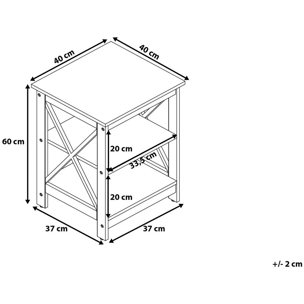 Comodino Bianco Foster - Foto 2
