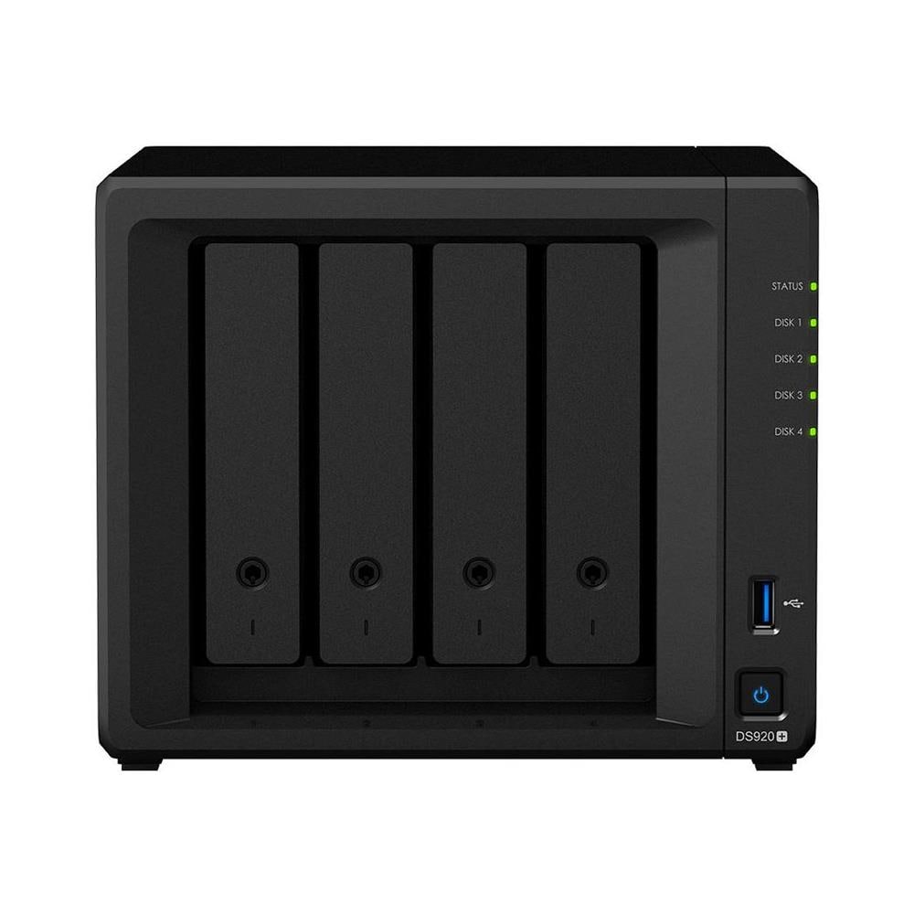 NAS DiskStation DS920+ 4 Slot 3.5" / 2.5" Interfacce 2 x Gigabit Ethernet / 2 x USB 3.0 Ram 4 GB - Foto 2