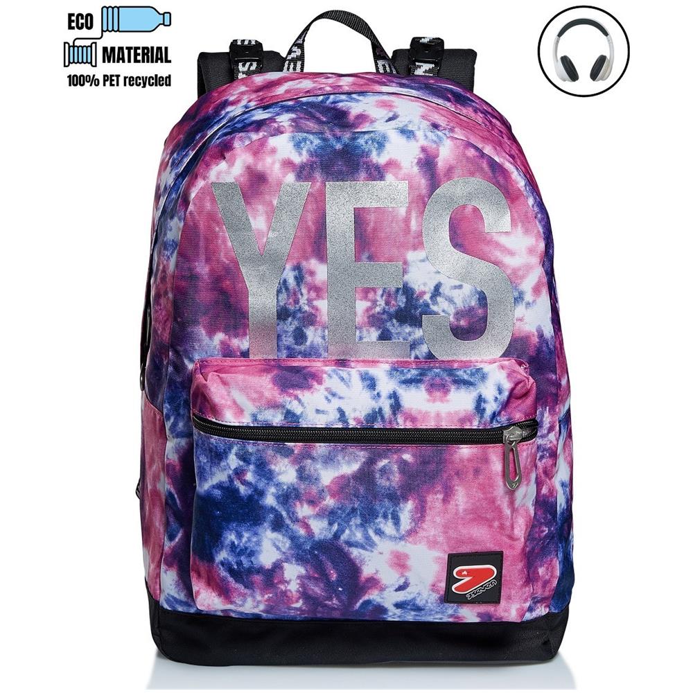 Reversible Backpack Tye And Dye Girl - Foto 1