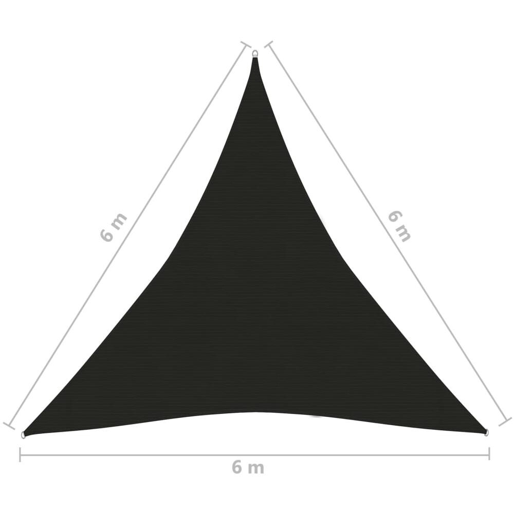 Vela Parasole 160 G / m Nera 6x6x6 M In Hdpe - Foto 6