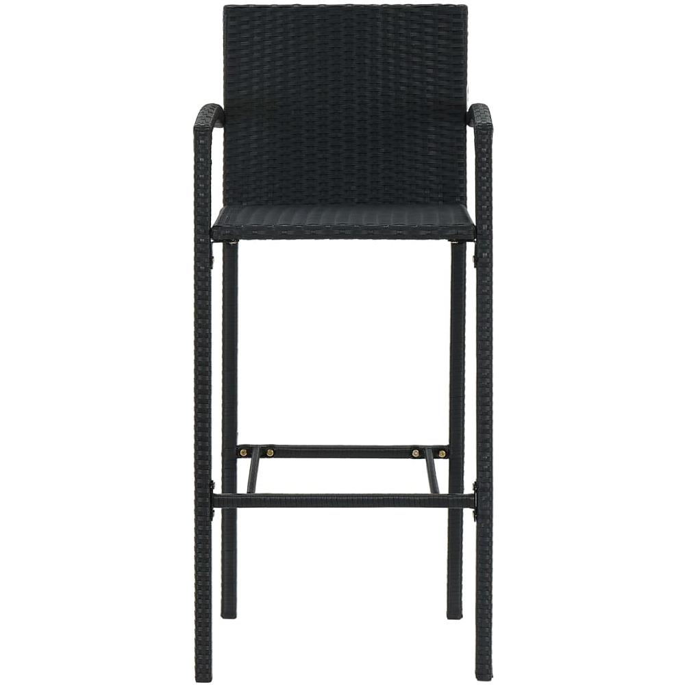 Set Bar Da Giardino 9 Pz Nero - Foto 8