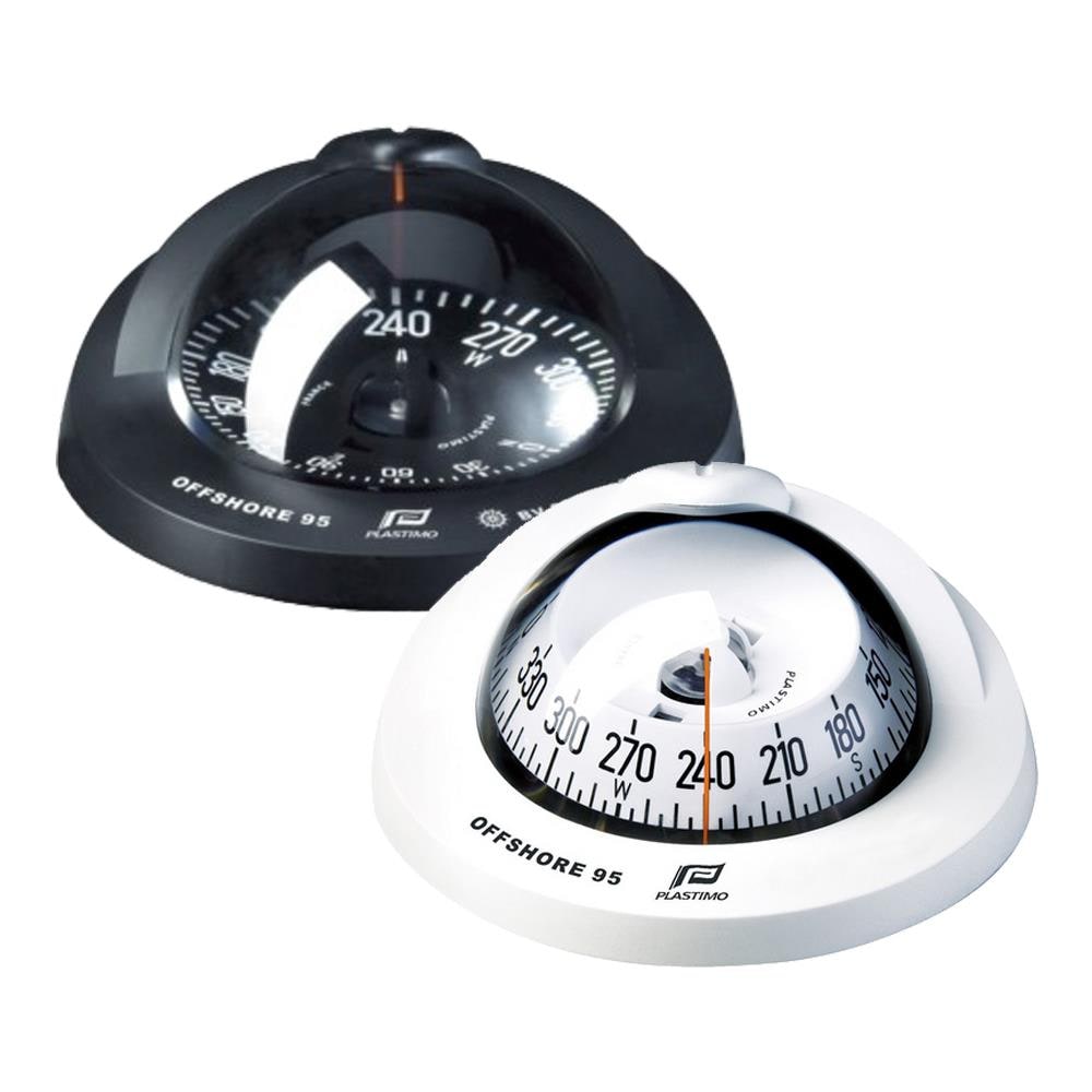 Bussola Offshore 95 Apparente Mm. 81. Rosa Con Graduazione Ogni 5, Per Barche A Motore Da 6 A 10 Mt., Illuminazione Di Serie A 12-24 V Led. Installazione Ad Incasso Orizzontale - Foto 1