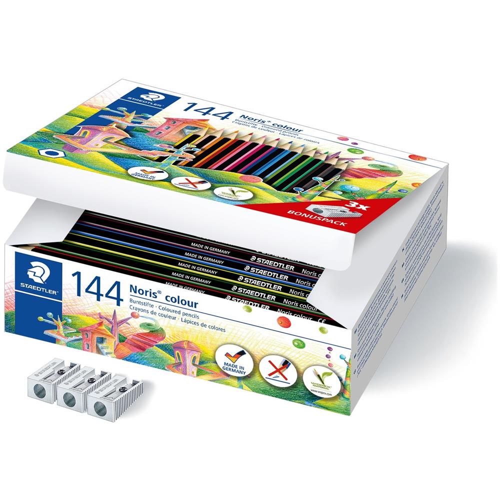 144 Staedtler Noris Colour 185 Buntstifte Farbsortiert (185 C144) - Foto 1