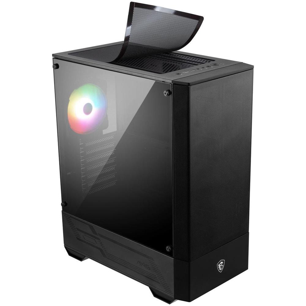 Case MAG FORGE 111R Midi TowerATX / Micro-ATX / Mini-ITX 2 Porte USB 3.2 Colore Nero - Foto 2