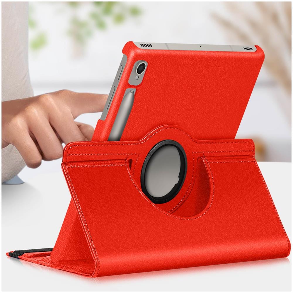 Custodia Per Samsung Galaxy Tab S9 Supporto Rotante Orizzontale E Verticale - Foto 5