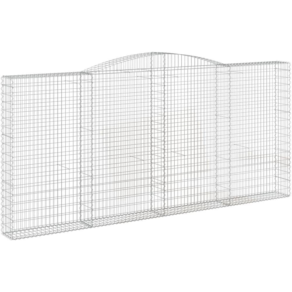 Cesto Gabbione Ad Arco 400x30x180/200 Cm Ferro Zincato - Foto 2