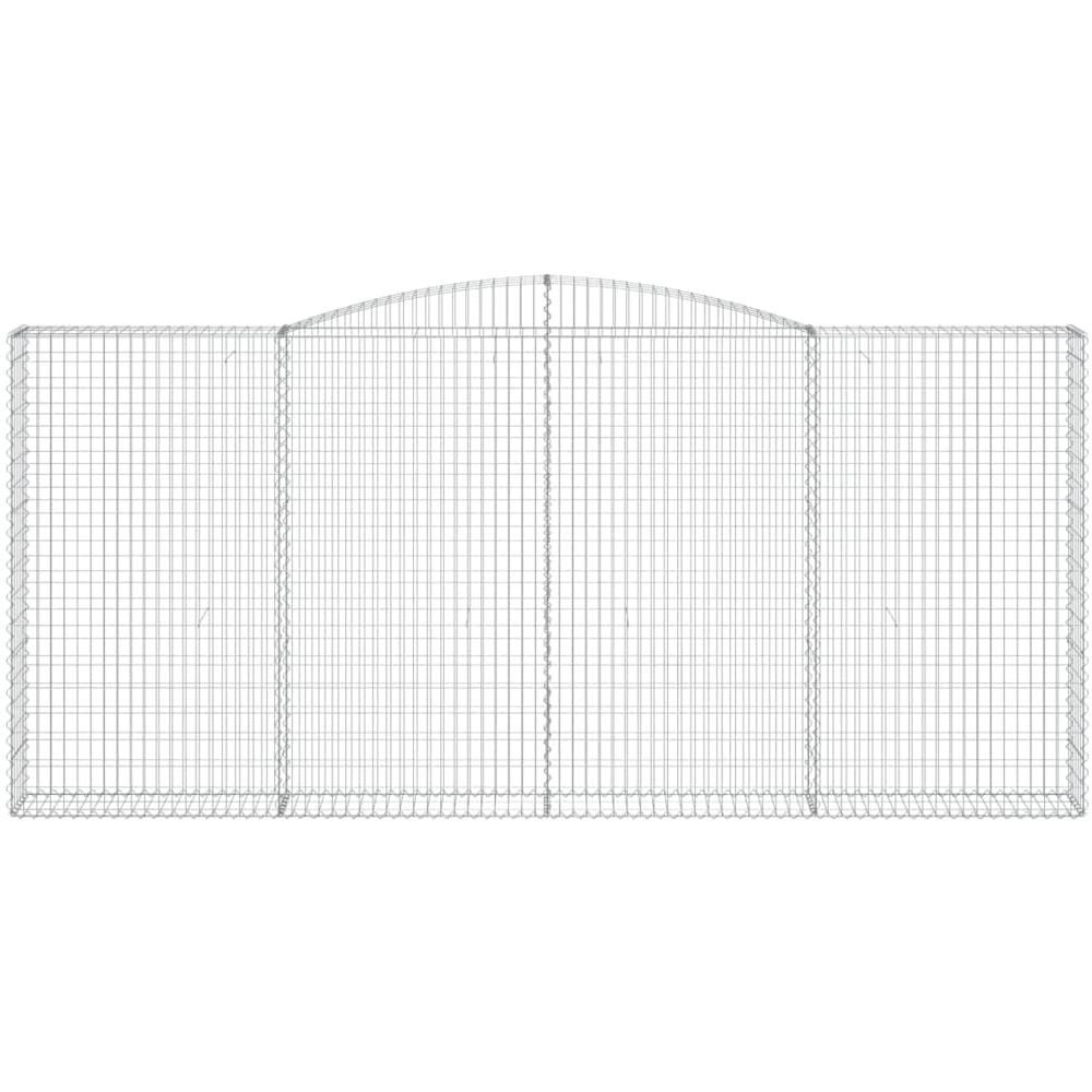 Cesto Gabbione Ad Arco 400x30x180/200 Cm Ferro Zincato - Foto 3