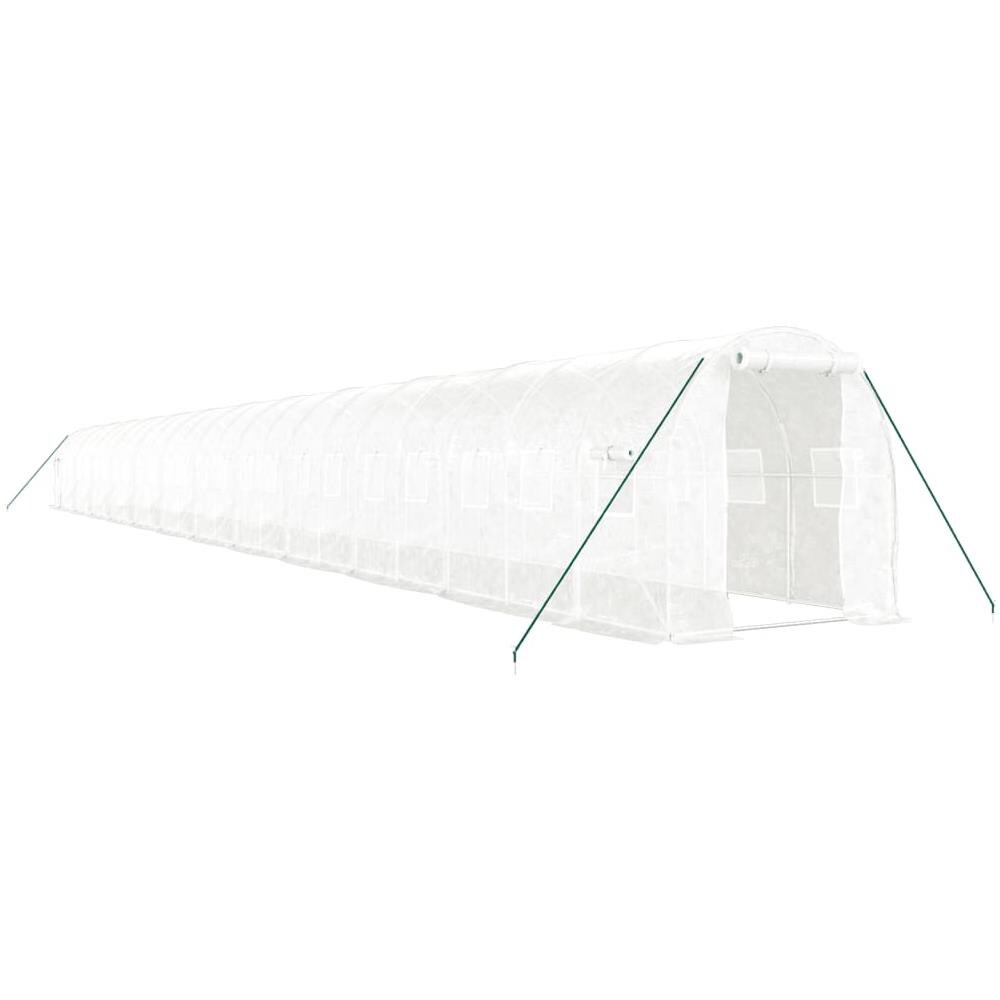 Serra Con Telaio In Acciaio Bianco 48 M 24x2x2 M - Foto 2