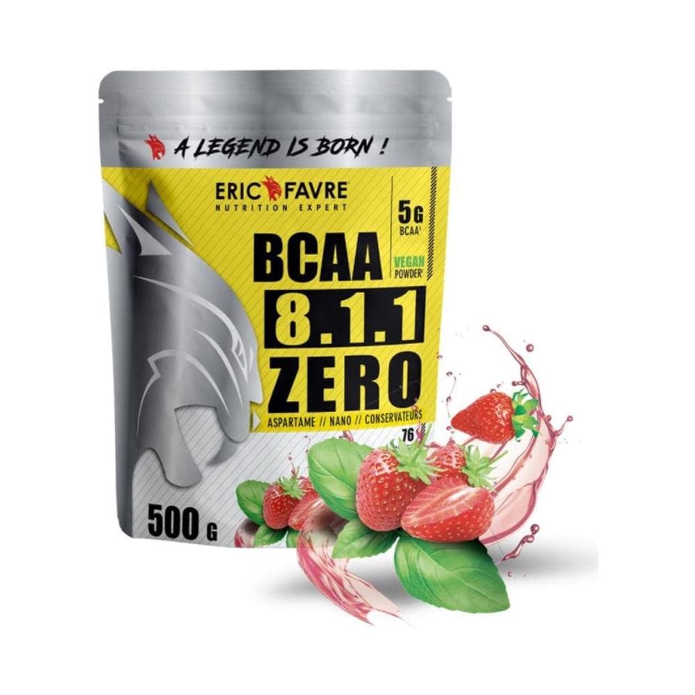 Bcaa 8.1.1 Fragola Basilico 500g Eric Favre - Foto 1
