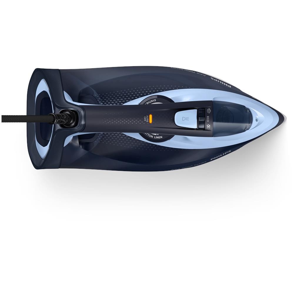 Serie 7000 DST7041/21 Ferro a vapore Piastra soletta SteamGlide Elite 2400 W Blu - Foto 2