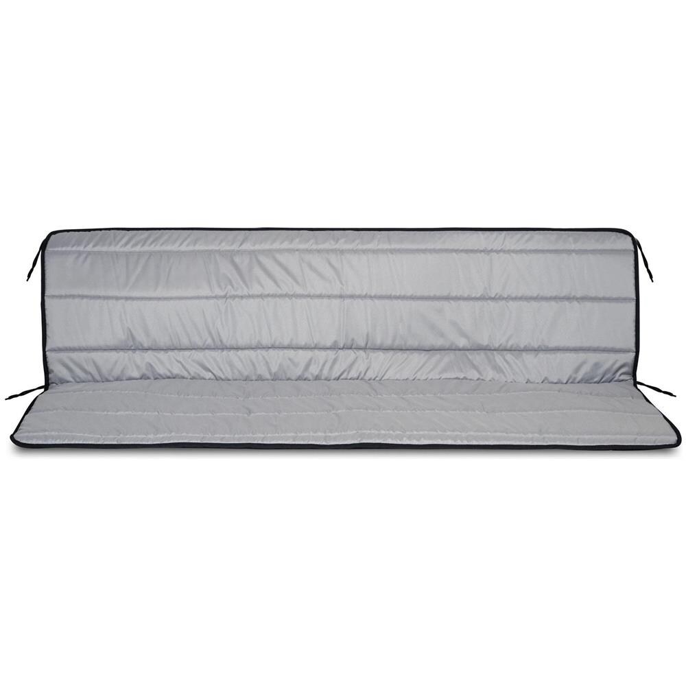 180x50x50 cm Cuscini da giardino in schiuma impermeabili grigio scuro - Foto 2