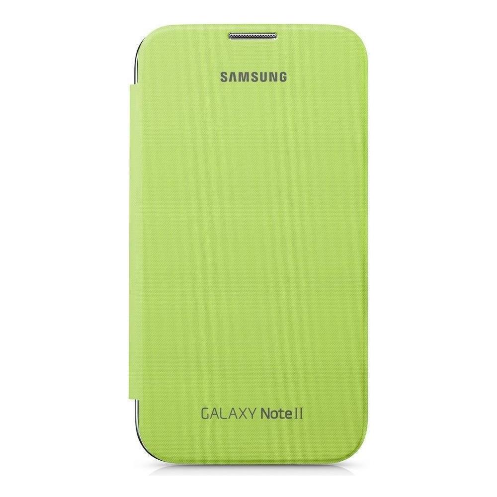 Flip Cover per Galaxy Note 2 Colore Verde - Foto 1