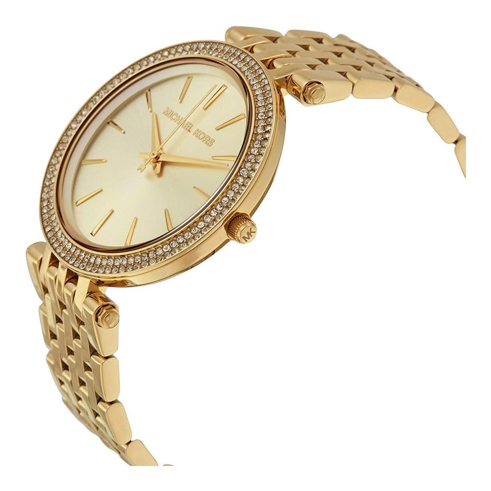 Orologio Donna Mk3191 Solo Tempo Oro Con Strass - Foto 16