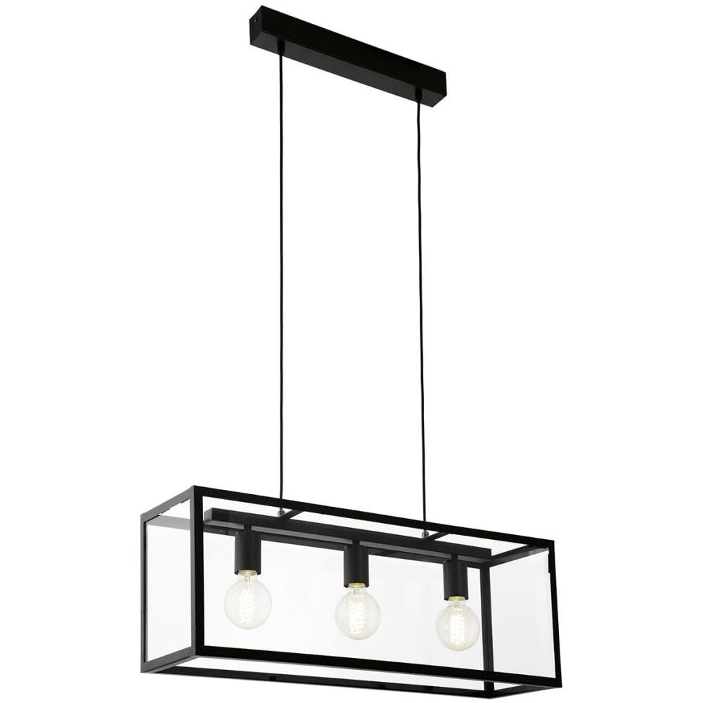 Lampadario Da Soffitto Charterhouse Nero 49393 - Foto 1