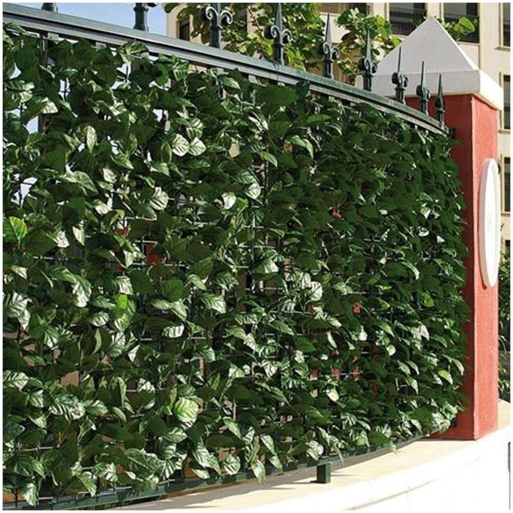 Siepe Artificiale In Rotolo Foglia Pesco - Foto 2