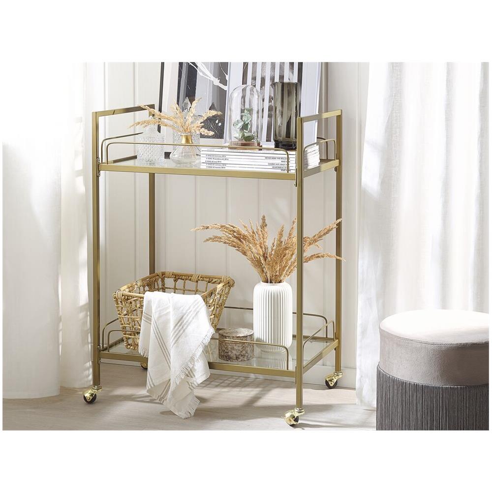 Carrello Da Cucina Color Oro Veneta - Foto 2