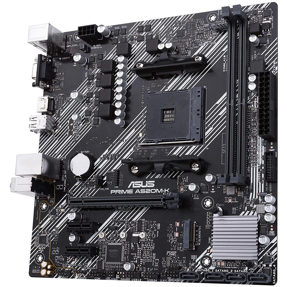 Scheda Madre Prime A520M-K Socket AM4 Chipset A520 Micro ATX - Foto 6