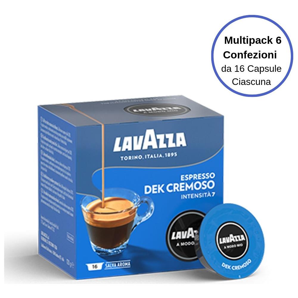 Capsule A Modo Mio Dek Cremoso 6 Confezioni Da 16 Capsule Ciasuna - Foto 1