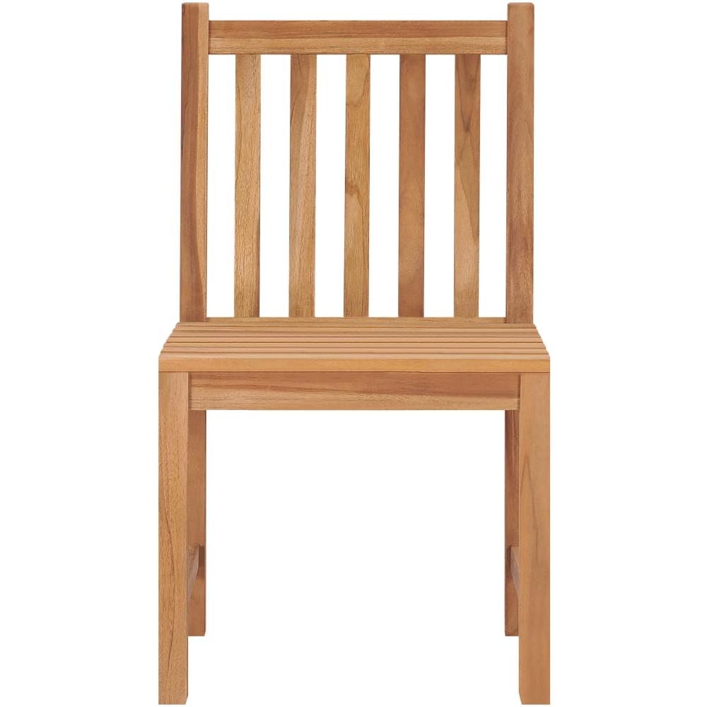 Sedie da Giardino con Cuscini 8 pz in Legno Massello di Teak - Foto 3