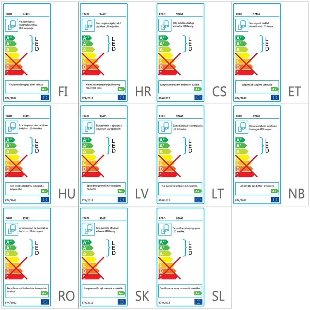 Lampada LED Sensore da Parete Esterna Faedo 3 20W 13x5x14 cm Nera - Foto 4